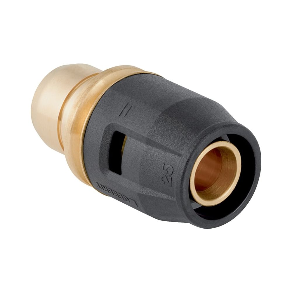 Geberit PushFit Übergang auf Verteiler mit Steckanschluss CW617N, d 20mm, da 28mm... GEBERIT-653461001 4025416315841 (Abb. 1)