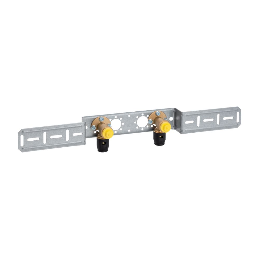 Geberit PushFit Anschlusswinkel 90 Grad vormontiert, zweifach, d 20mm, Rotguss... GEBERIT-651289001 4025416957966 (Abb. 2)