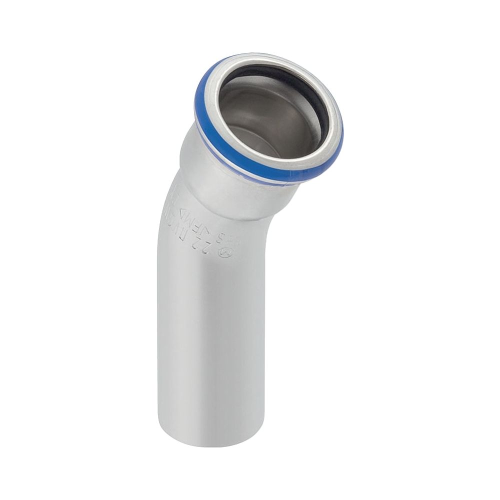 Geberit Mapress Edelstahl Bogen mit Einschubende 30 Grad, Außendurchmesser 28mm... GEBERIT-36134 4024723361343 (Abb. 1)