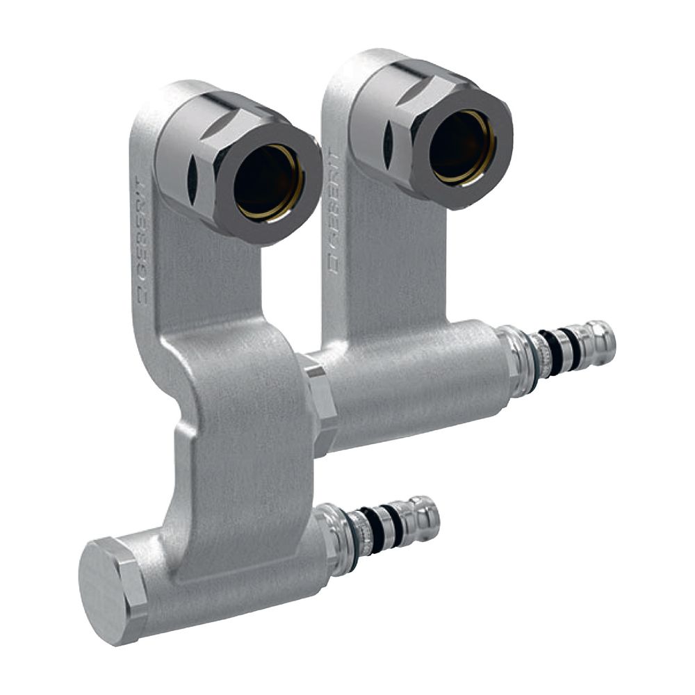 Geberit Mepla Set Anschluss-Endstücke für Vor-/Rücklauf, Anschlussverschraubung für ... GEBERIT-611364227 4025410584984 (Abb. 2)