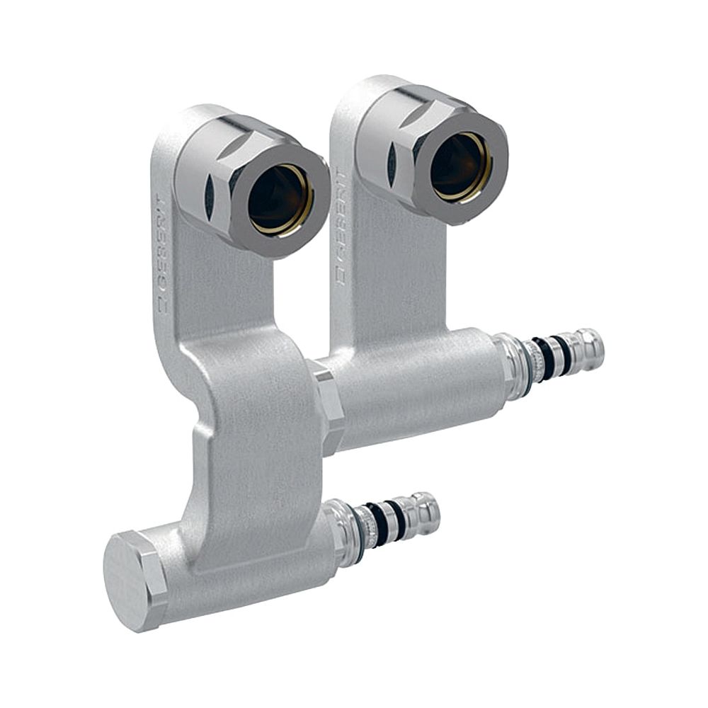 Geberit Mepla Set Anschluss-Endstücke für Vor-/Rücklauf, Anschlussverschraubung für ... GEBERIT-611364227 4025410584984 (Abb. 1)
