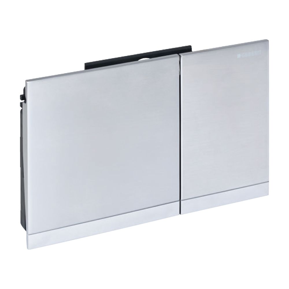 Geberit Sigma 60 Drückerplatte, 2-Mengen-Spülung, Fertigbauset verchromt, gebürstet,... GEBERIT-115796GH1 4025416166740 (Abb. 2)