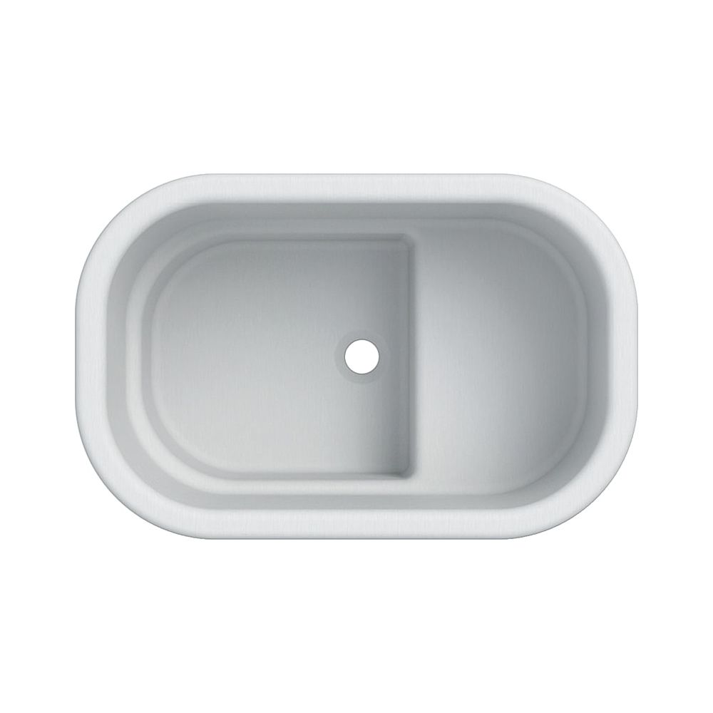 Geberit Bambini Sitzbadewanne Länge 71,5cm, Breite 46,5cm, Höhe 39,5cm, Alpinweiß... GEBERIT-407730016 4022009323863 (Abb. 1)