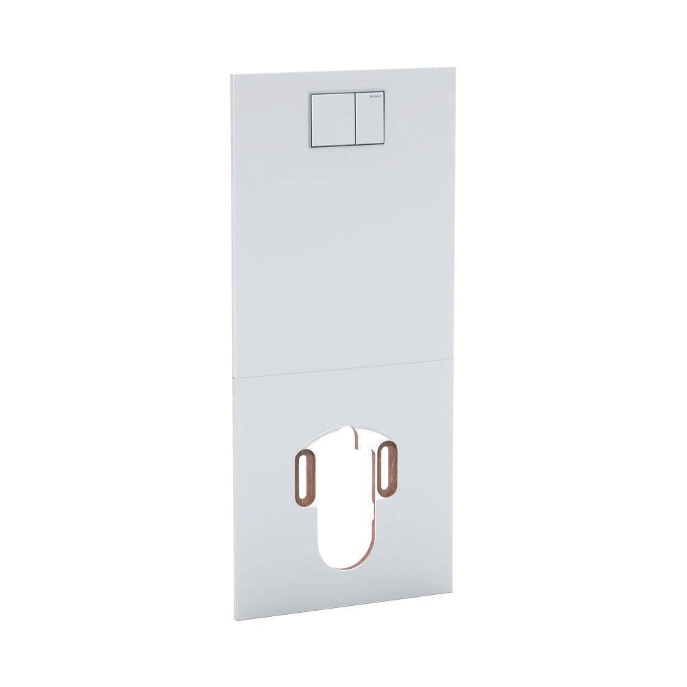 Geberit Drückerplatte für Geberit AquaClean WC-Komplettanlage, Weiß/Glas... GEBERIT-115328SI1 4025416656012 (Abb. 2)