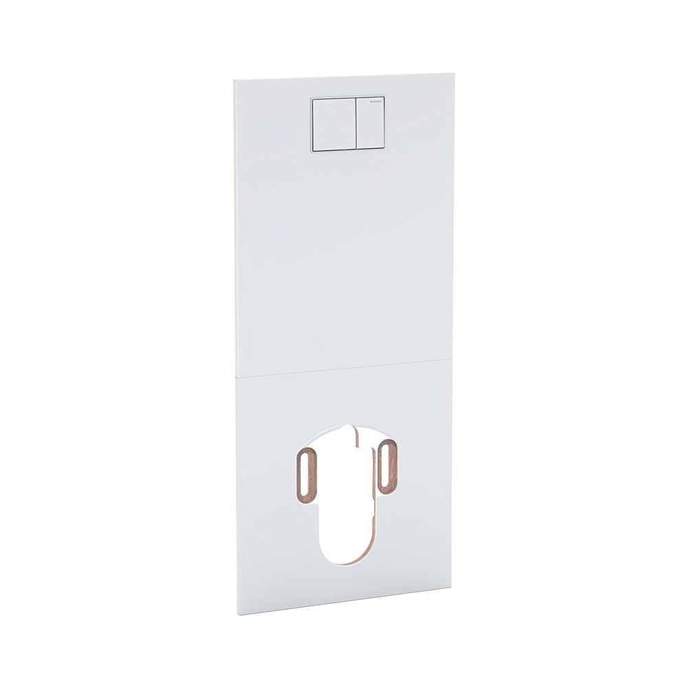 Geberit Drückerplatte für Geberit AquaClean WC-Komplettanlage, Weiß/Glas... GEBERIT-115328SI1 4025416656012 (Abb. 1)
