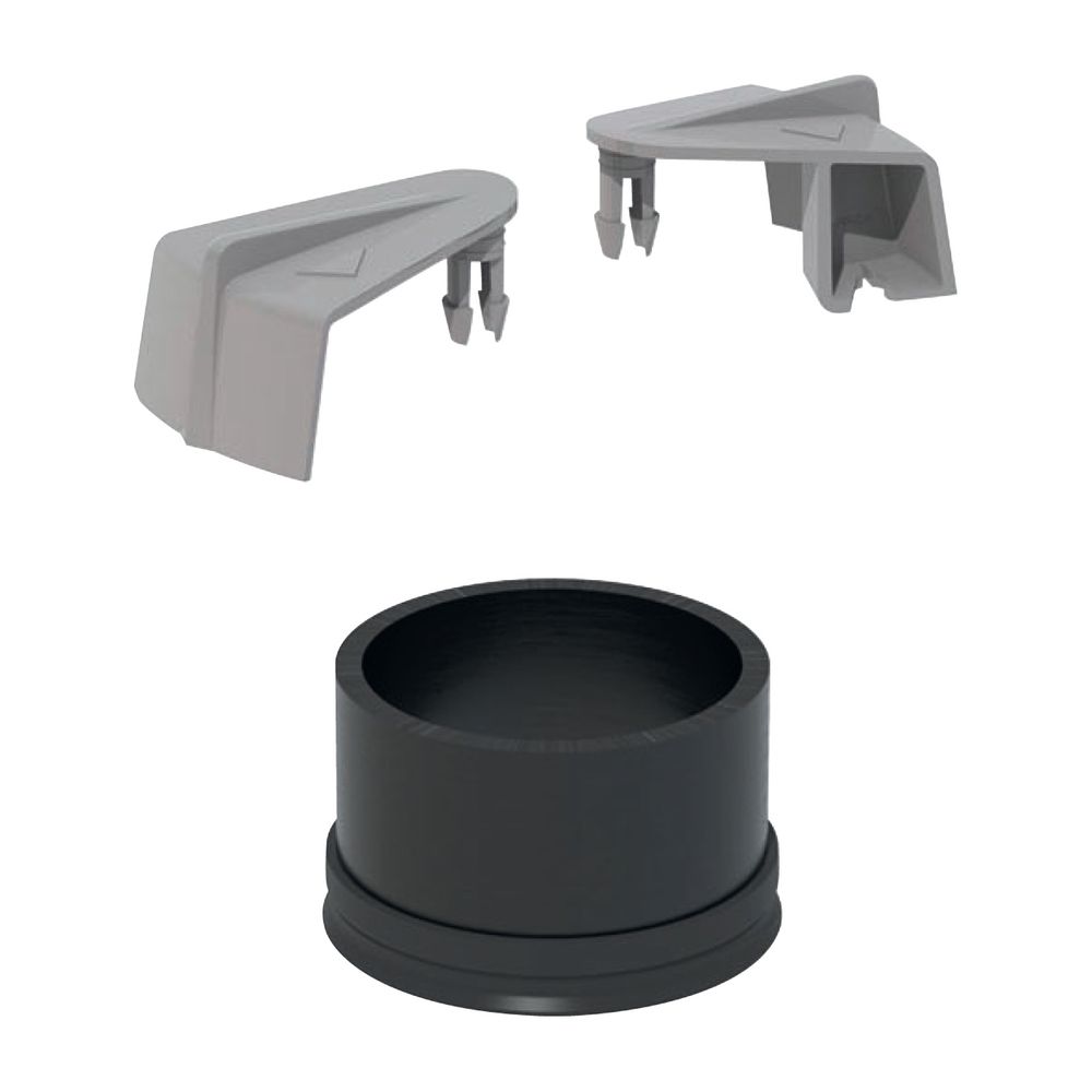 Geberit Pluvia Notüberlauf, maximale Stauhöhe 70mm bei 19l/s... GEBERIT-359036001 4025416552819 (Abb. 2)