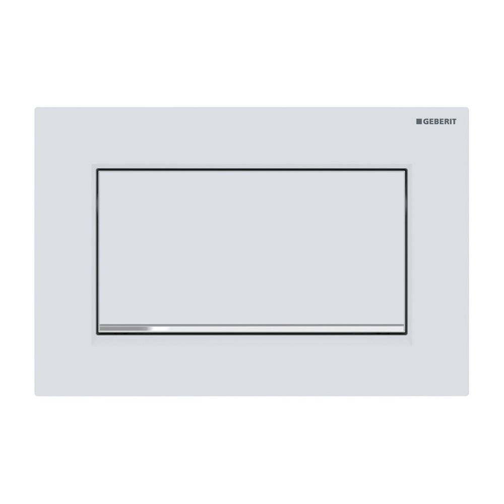 Geberit Sigma 10 (ex Sigma 30) Drückerplatte/Spül-Stopp-Spülung, Mattweiß lackiert/H... GEBERIT-115893JT1 4025410635570 (Abb. 2)