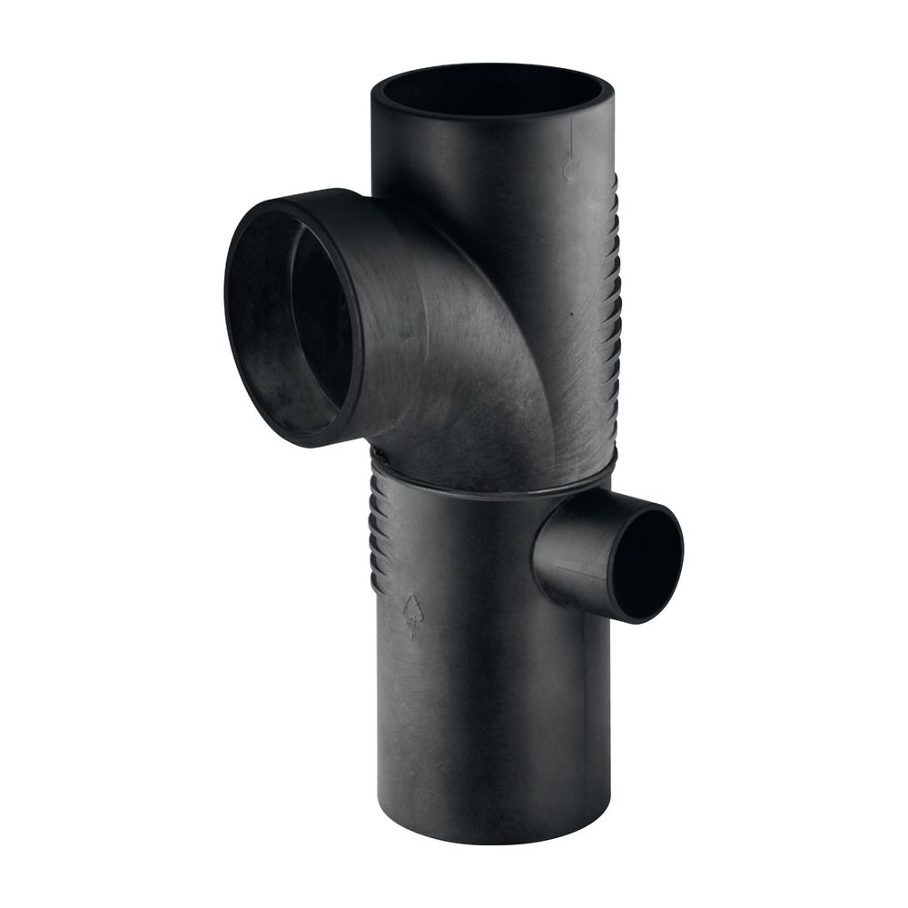Geberit Silent db20 Kombibogeneckabzweig 88,5 Grad rechts d 110mm, d1 110mm, d2 56mm... GEBERIT-310115141 4025416296416 (Abb. 2)