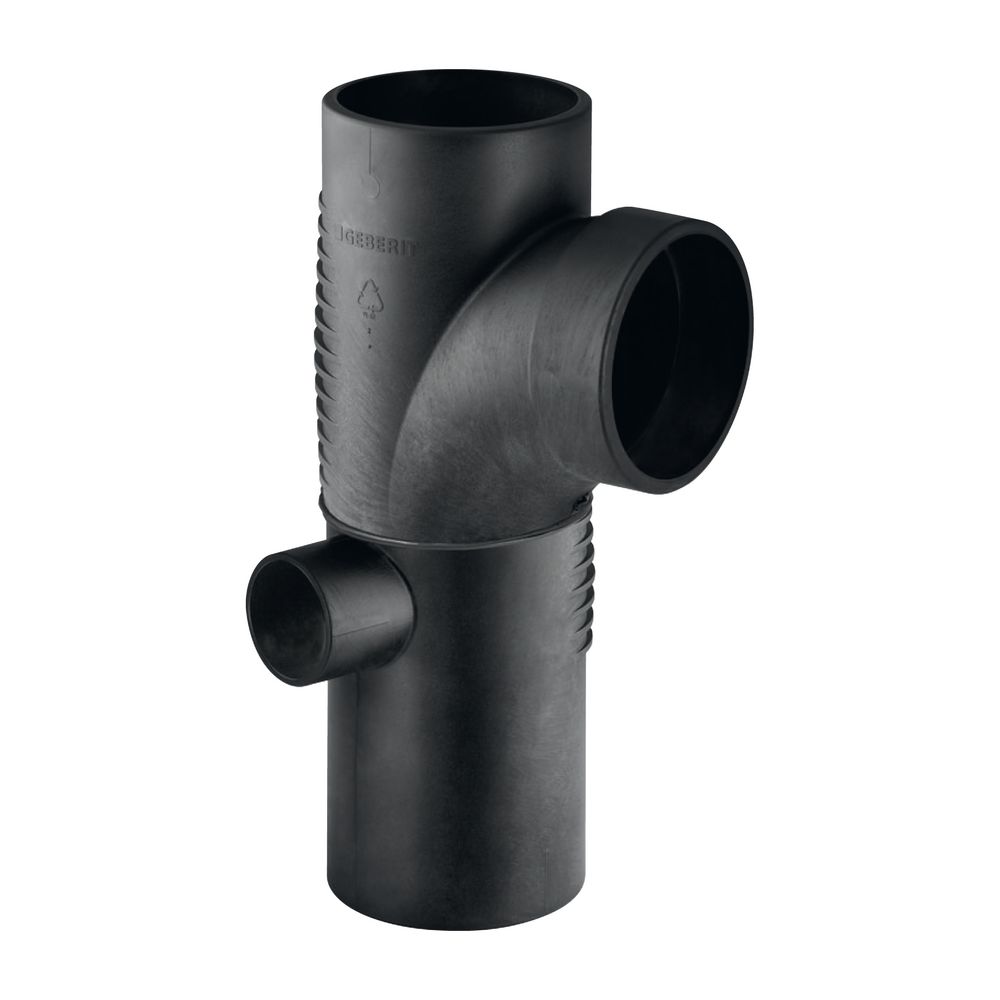 Geberit Silent db20 Kombibogeneckabzweig 88,5 Grad links d 110mm, d1 110mm, d2 56mm... GEBERIT-310117141 4025416296409 (Abb. 2)