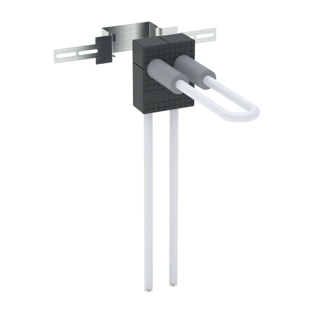 Geberit Mepla Anschlussbox Typ L PE-RT II, Al, PE-RT II, d 16mm, AD 5cm... GEBERIT-611263001 4025416253716 (Abb. 2)
