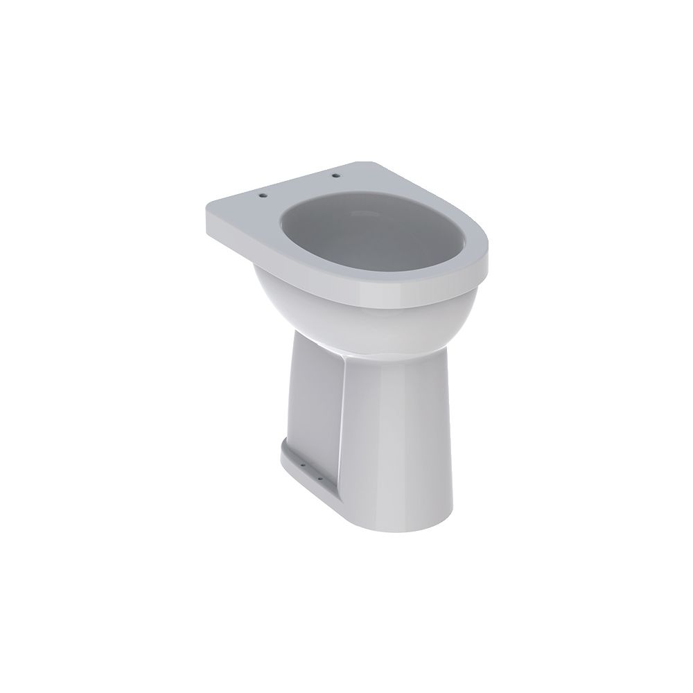 Geberit Renova Comfort Stand-WC Flachspüler, erhöht, Höhe 45cm, Abgang vertikal Tief... GEBERIT-218511600 4022009353655 (Abb. 3)