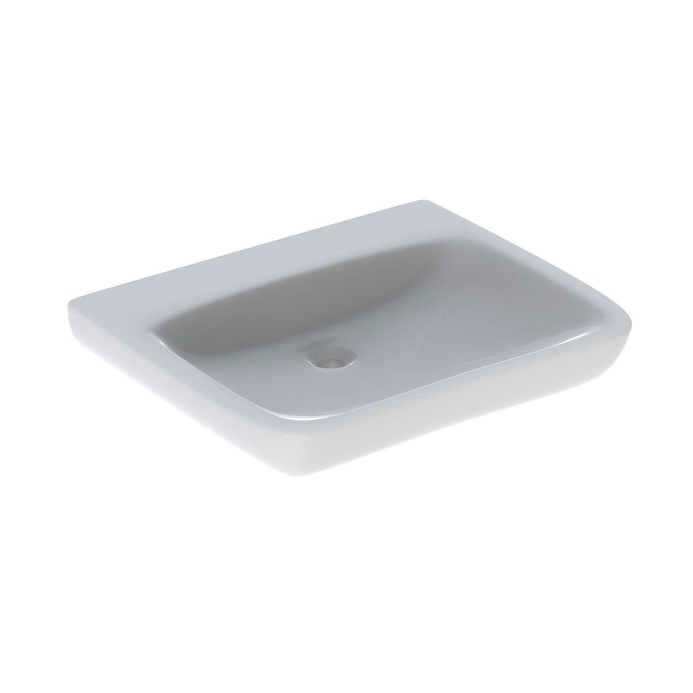 Geberit Renova Comfort Waschtisch barrierefrei, Breite 65cm, Tiefe 55cm, ohne Hahnlo... GEBERIT-500914001 4025410721990 (Abb. 2)