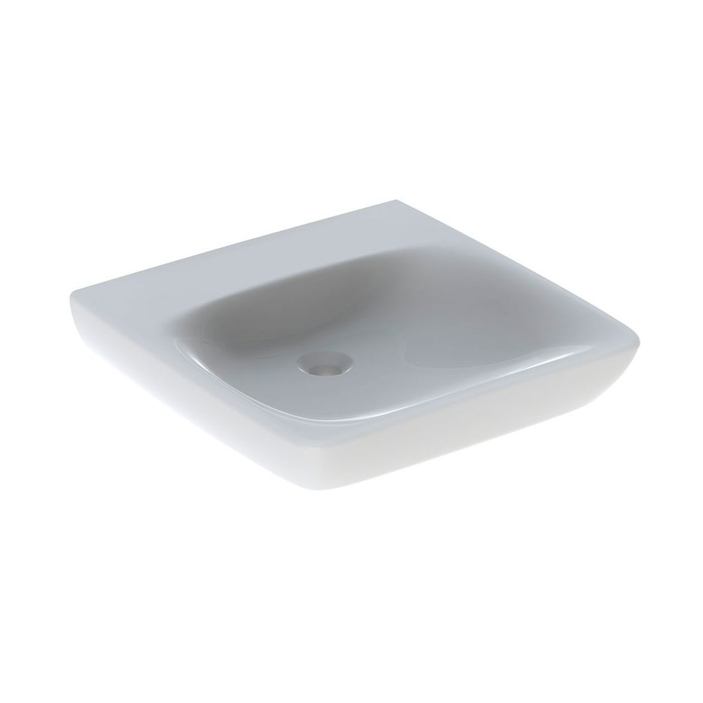 Geberit Renova Comfort Waschtisch barrierefrei, Breite 55cm, Tiefe 55cm, ohne Hahnlo... GEBERIT-500913001 4025410721983 (Abb. 2)