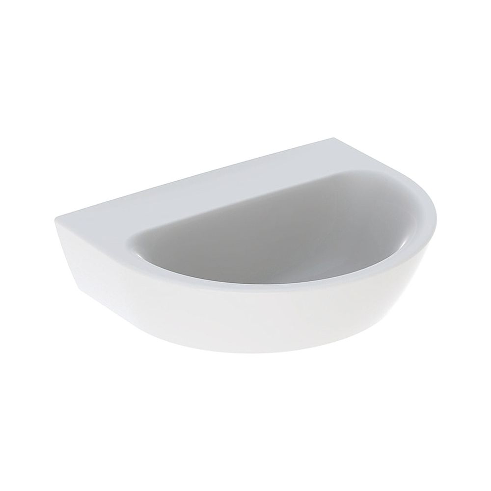Geberit Renova Handwaschbecken mit asymmetrischem Überlauf, 45x17,3x36cm, ohne Hahnl... GEBERIT-500497011 4025416220541 (Abb. 1)