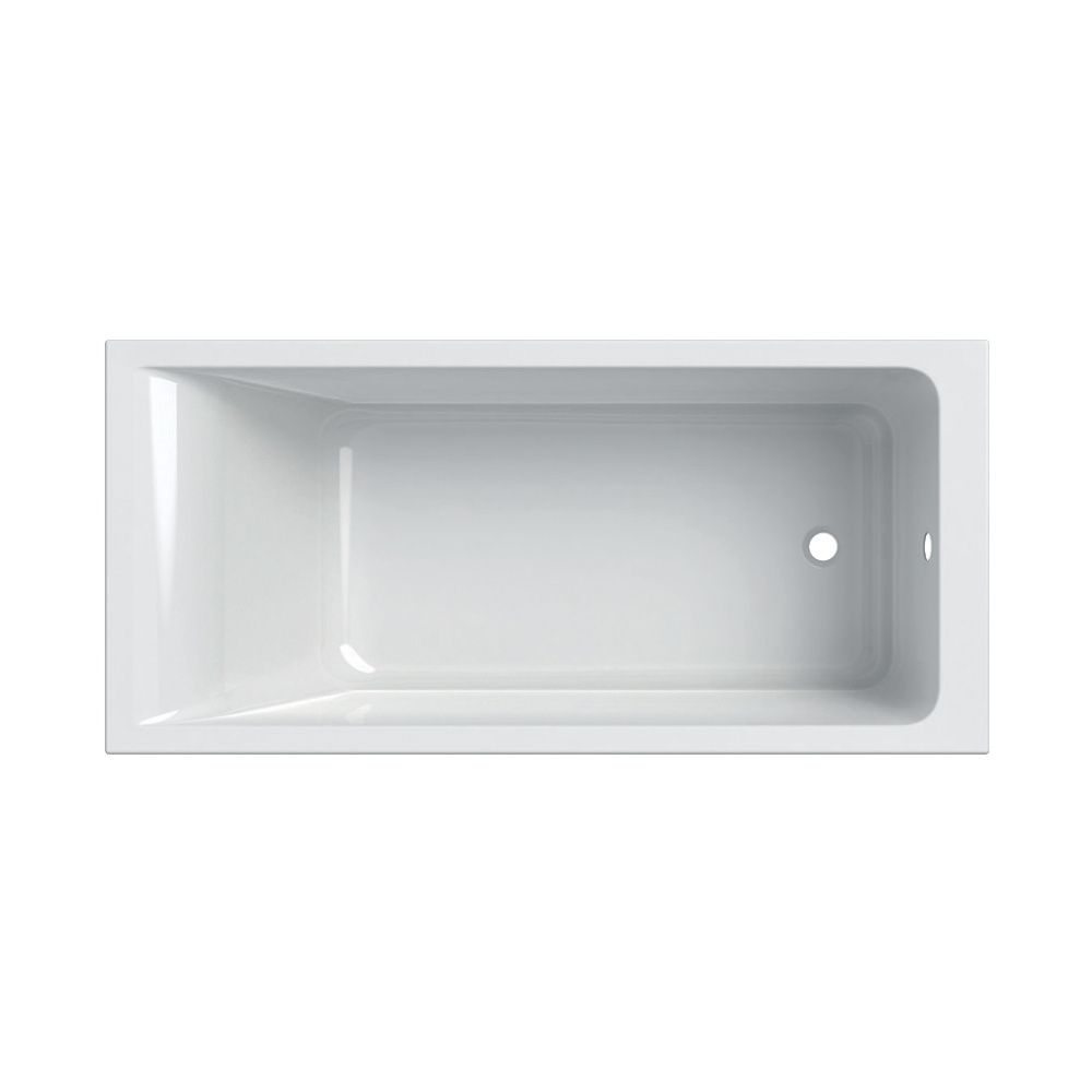 Geberit Renova Plan Rechteckbadewanne 160x75cm, Gesamtvolumen 196l... GEBERIT-554303011 4025410711014 (Abb. 2)