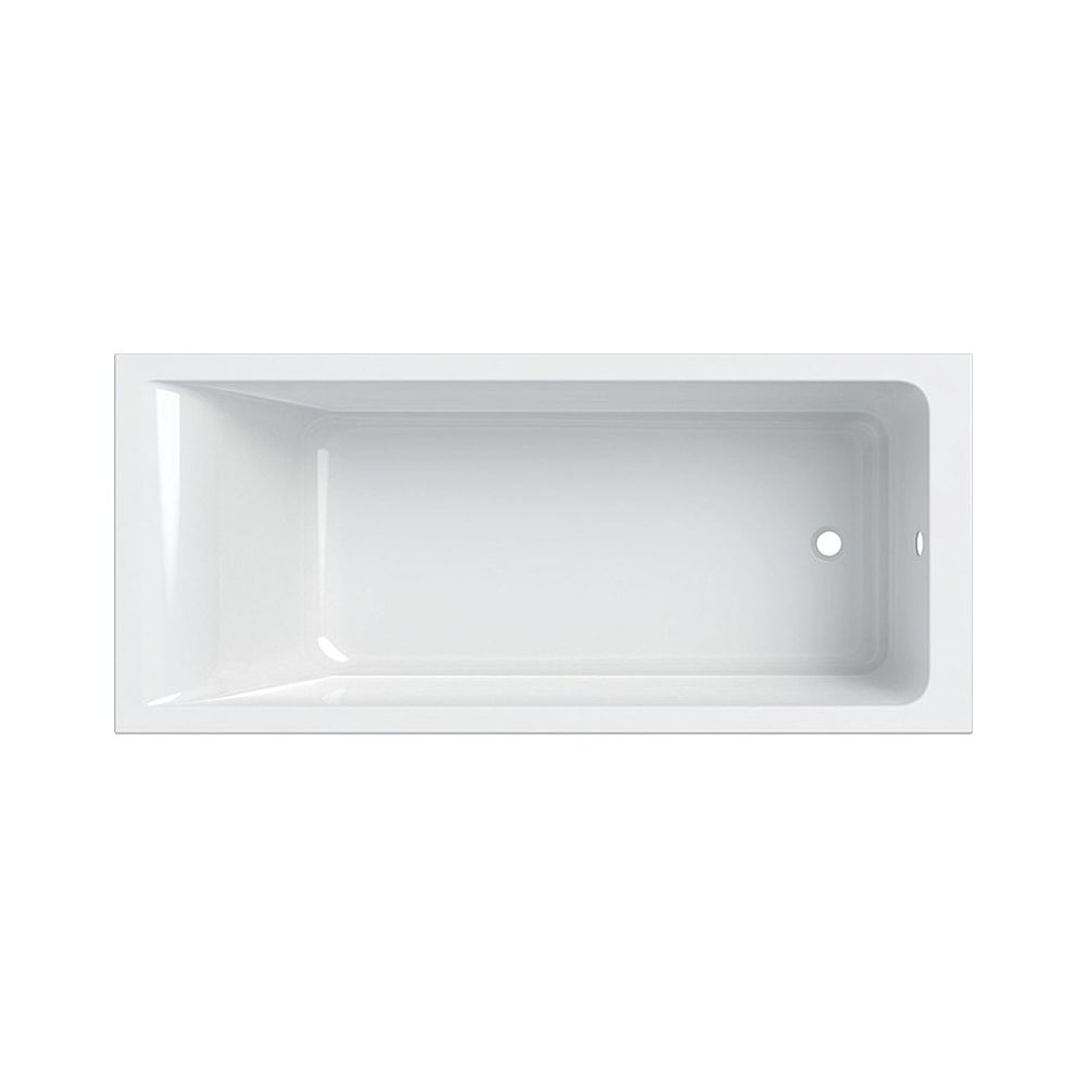 Geberit Renova Plan Rechteckbadewanne 180x80cm, Gesamtvolumen 242l... GEBERIT-554306011 4025410711045 (Abb. 1)