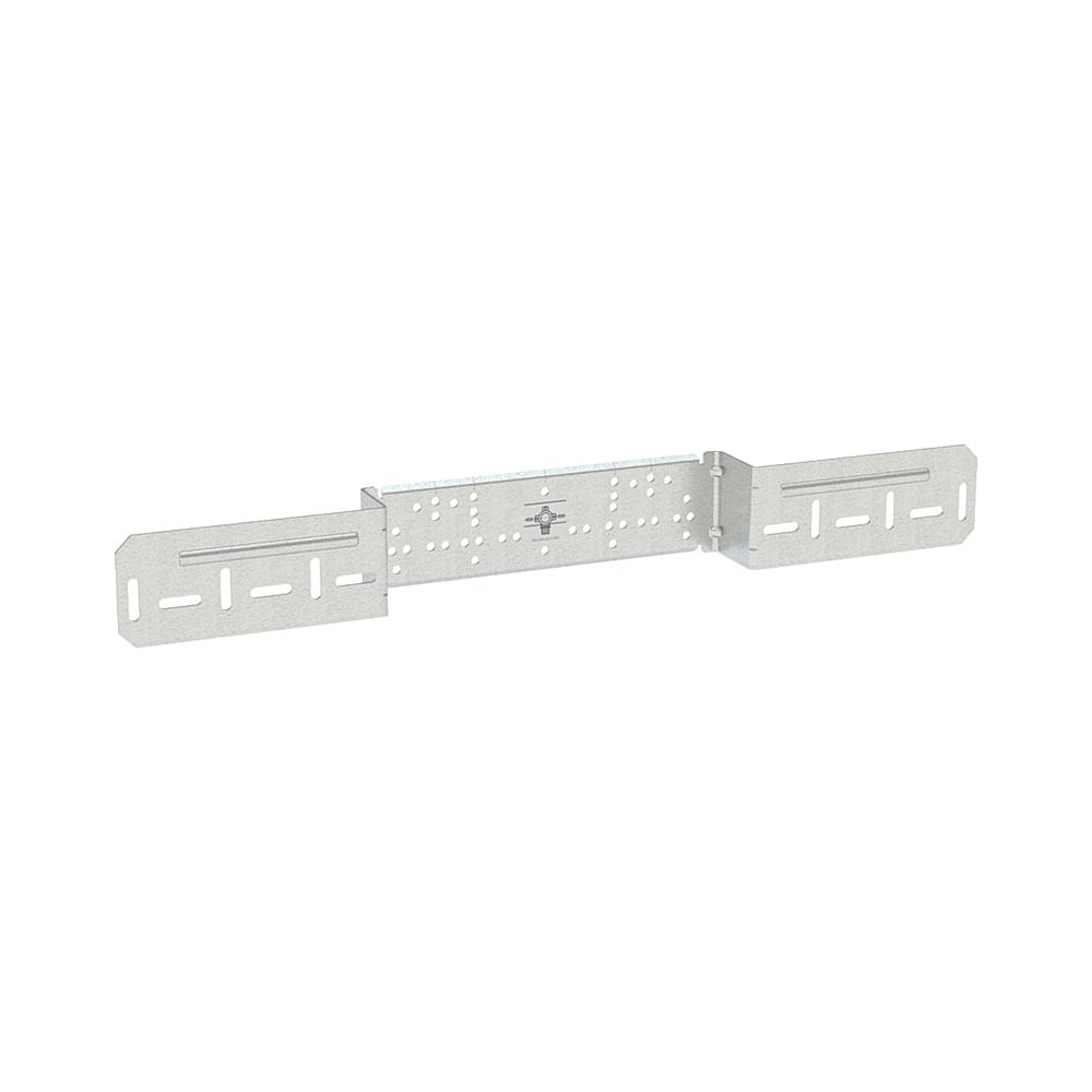 Geberit Montageplatte abgesetzt, zweifach, Anschlussdistanz 10cm oder 15,3cm... GEBERIT-650732002 4025416210801 (Abb. 1)