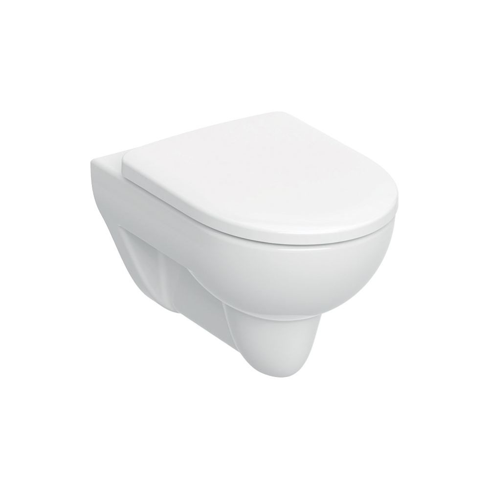 Geberit Renova Set Wand-WC Tiefspüler, mit WC-Sitz Tiefe 54cm, Weiß... GEBERIT-500802001 4025410717825 (Abb. 2)
