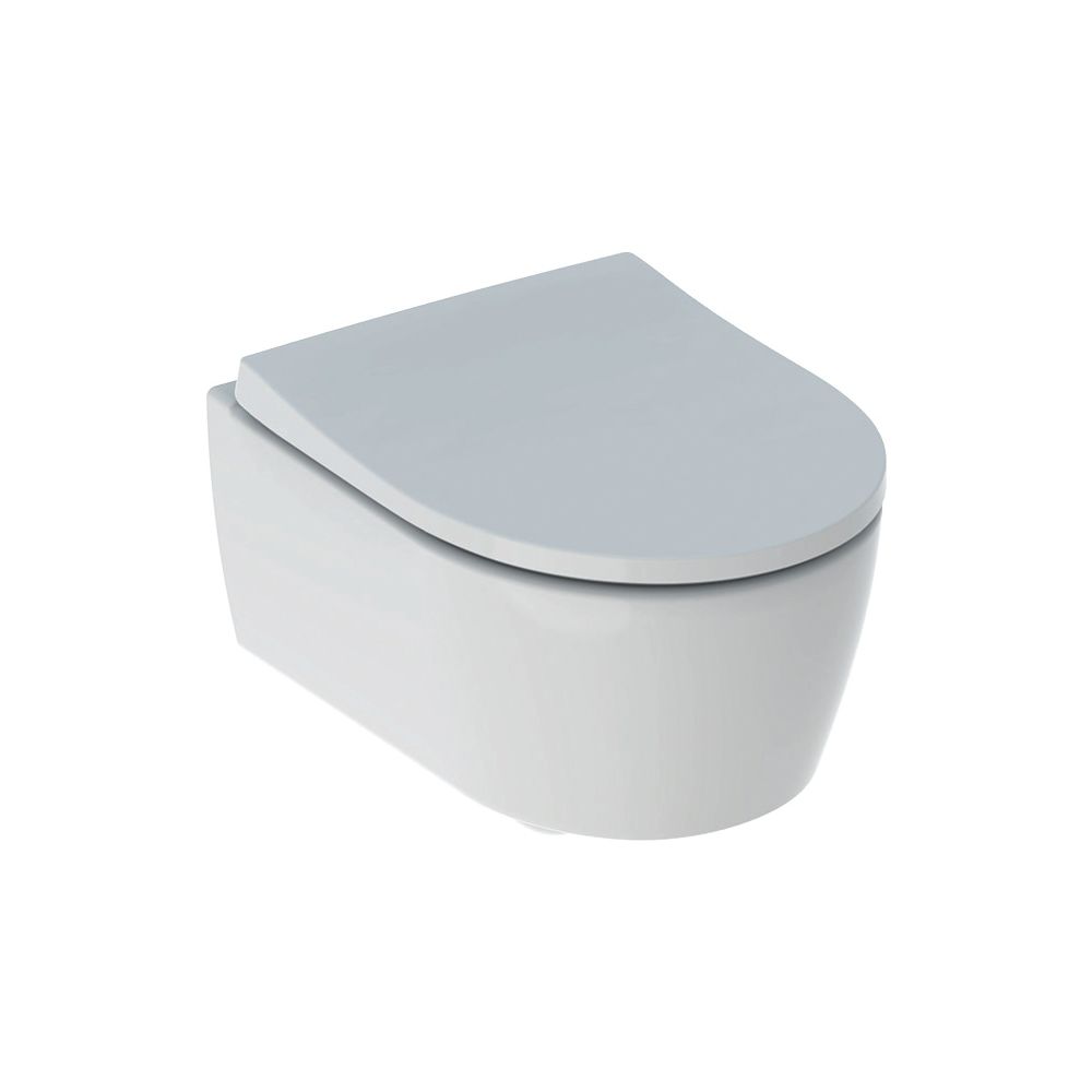 Geberit iCon Set Wand-WC Tiefspüler, verkürzte Ausladung, geschlossene Form, Rimfree... GEBERIT-500814001 4025410717917 (Abb. 2)