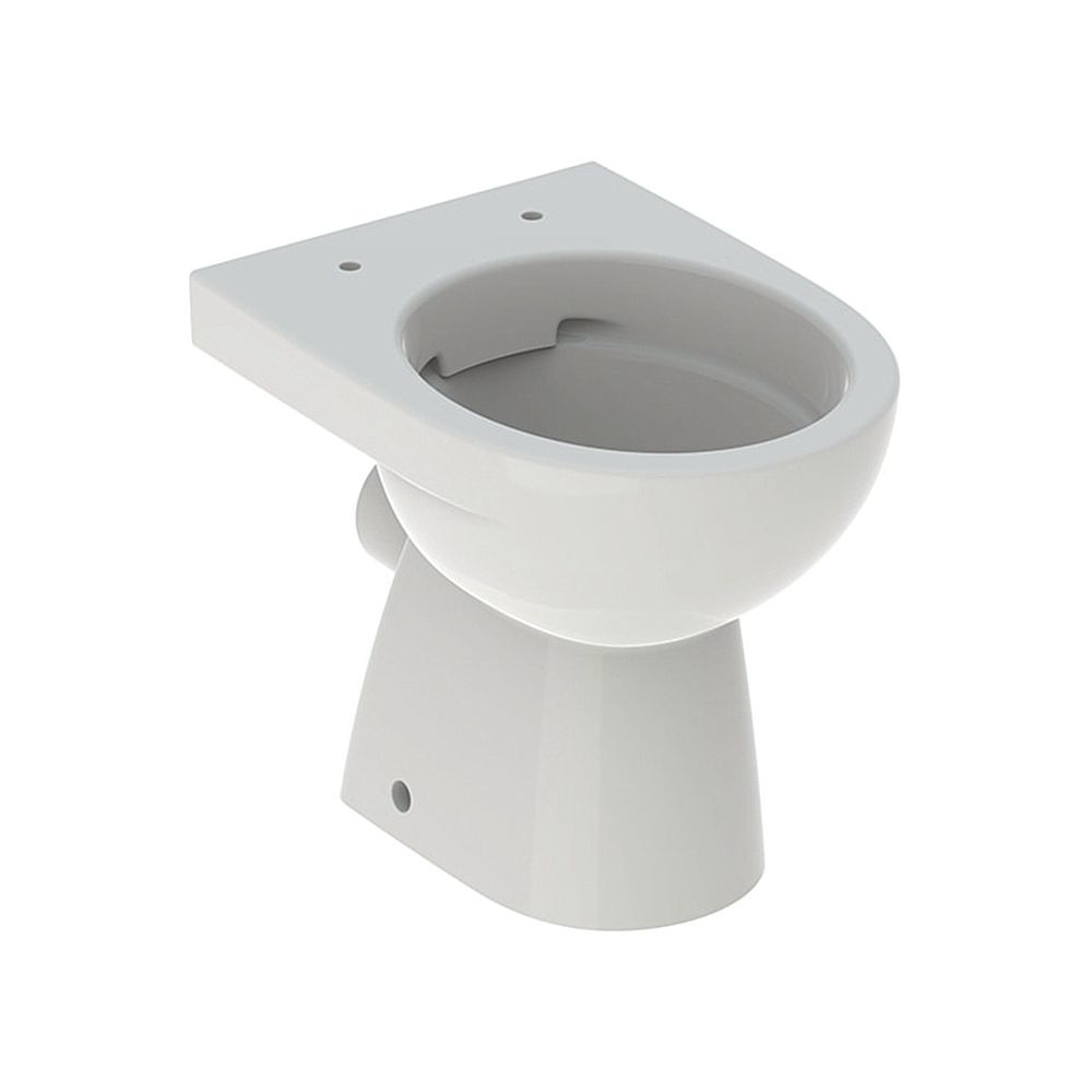 Geberit Renova Stand-WC Tiefspüler, Abgang horizontal, teilgeschlossene Form, Rimfre... GEBERIT-500480002 4025410715067 (Abb. 1)