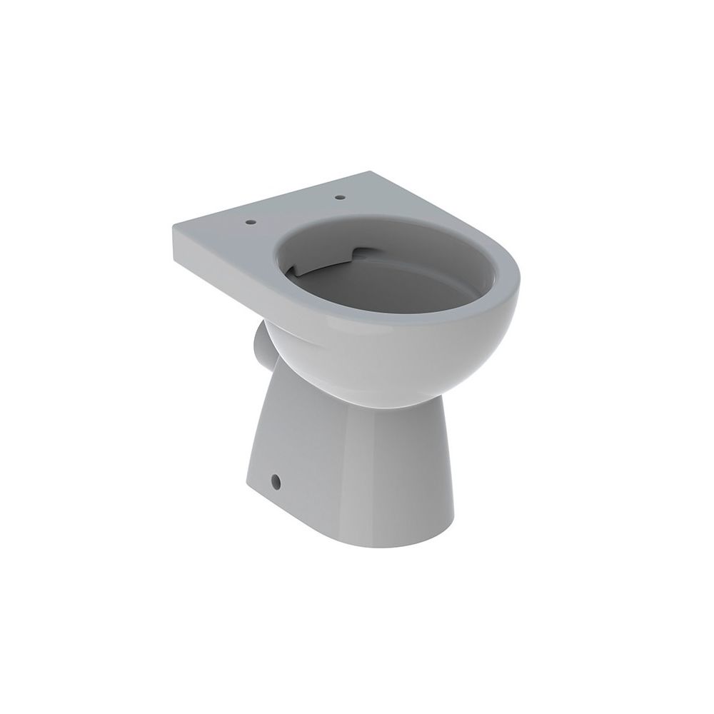 Geberit Renova Stand-WC Tiefspüler, Abgang horizontal, teilgeschlossene Form, Rimfre... GEBERIT-500799001 4025410717337 (Abb. 2)