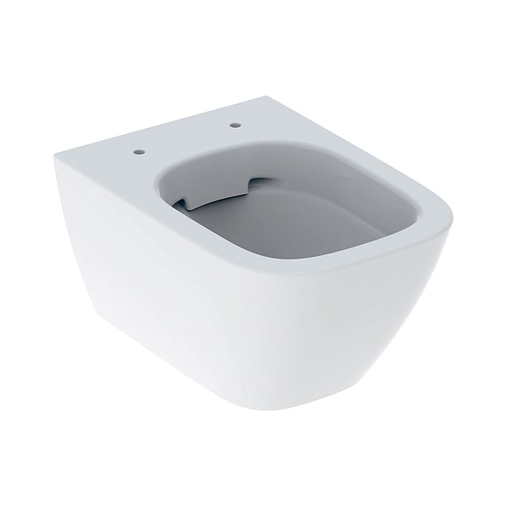 Geberit Smyle Square Wand-WC Tiefspüler Rimfree, Ausladung 49cm, KeraTect, Weiß... GEBERIT-500379018 4025416211884 (Abb. 1)