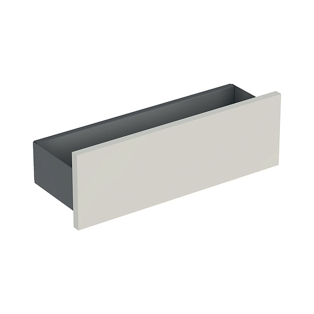 Geberit Smyle Square Wandablage, 45x14,8x15cm, Lava pulverbeschichtet matt, Sandgrau... GEBERIT-500362JL1 4025416353140 (Abb. 1)