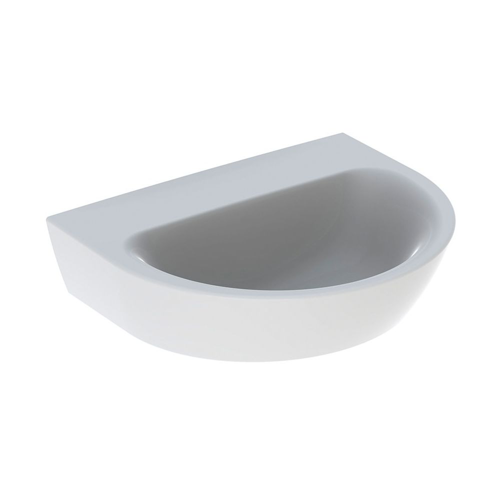 Geberit Renova Waschtisch, Breite 55cm, Tiefe 45cm, ohne Hahnloch, ohne Überlauf, We... GEBERIT-500598011 4025416221647 (Abb. 2)