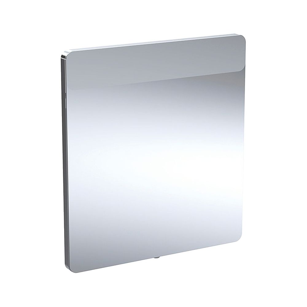 Geberit Option Square Lichtspiegel Beleuchtung oben, Breite 60cm, Höhe 65cm, Alumini... GEBERIT-819260000 4022009328042 (Abb. 1)