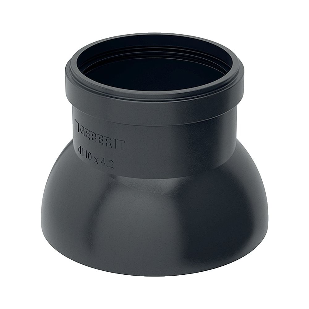 Geberit PE Dunsthut Außendurchmesser 125mm, DN 125, Schwarz... GEBERIT-368989162 4025410743732 (Abb. 1)