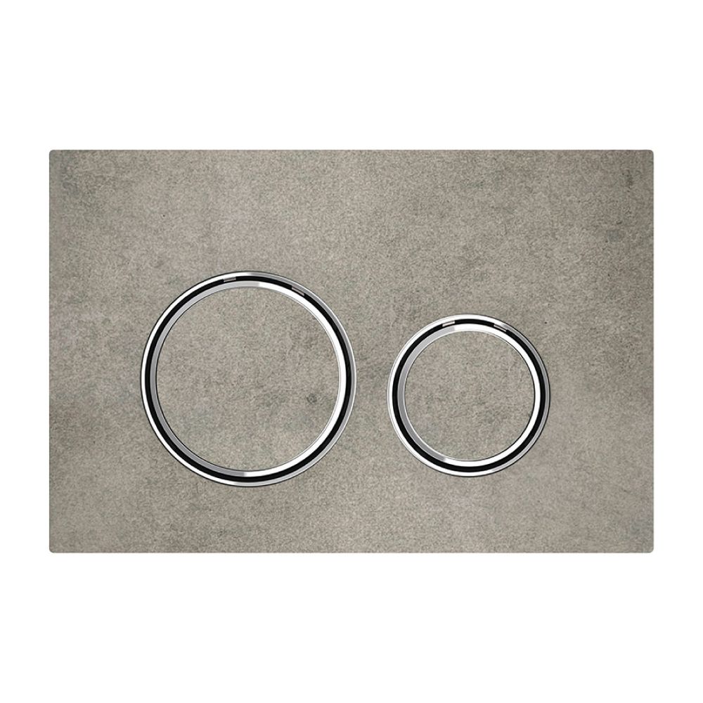 Geberit Sigma 50 (ex Sigma 21) Drückerplatte mit 2-Mengen-Spülung, Betonoptik, Metal... GEBERIT-115884JV1 4025410757876 (Abb. 2)