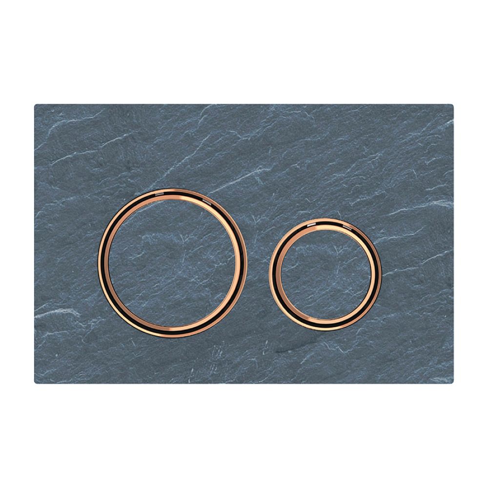 Geberit Sigma 50 (ex Sigma 21) Drückerplatte, 2-Mengen-Spülung, Round, Mustang-Schie... GEBERIT-115650JM1 4025410748973 (Abb. 2)