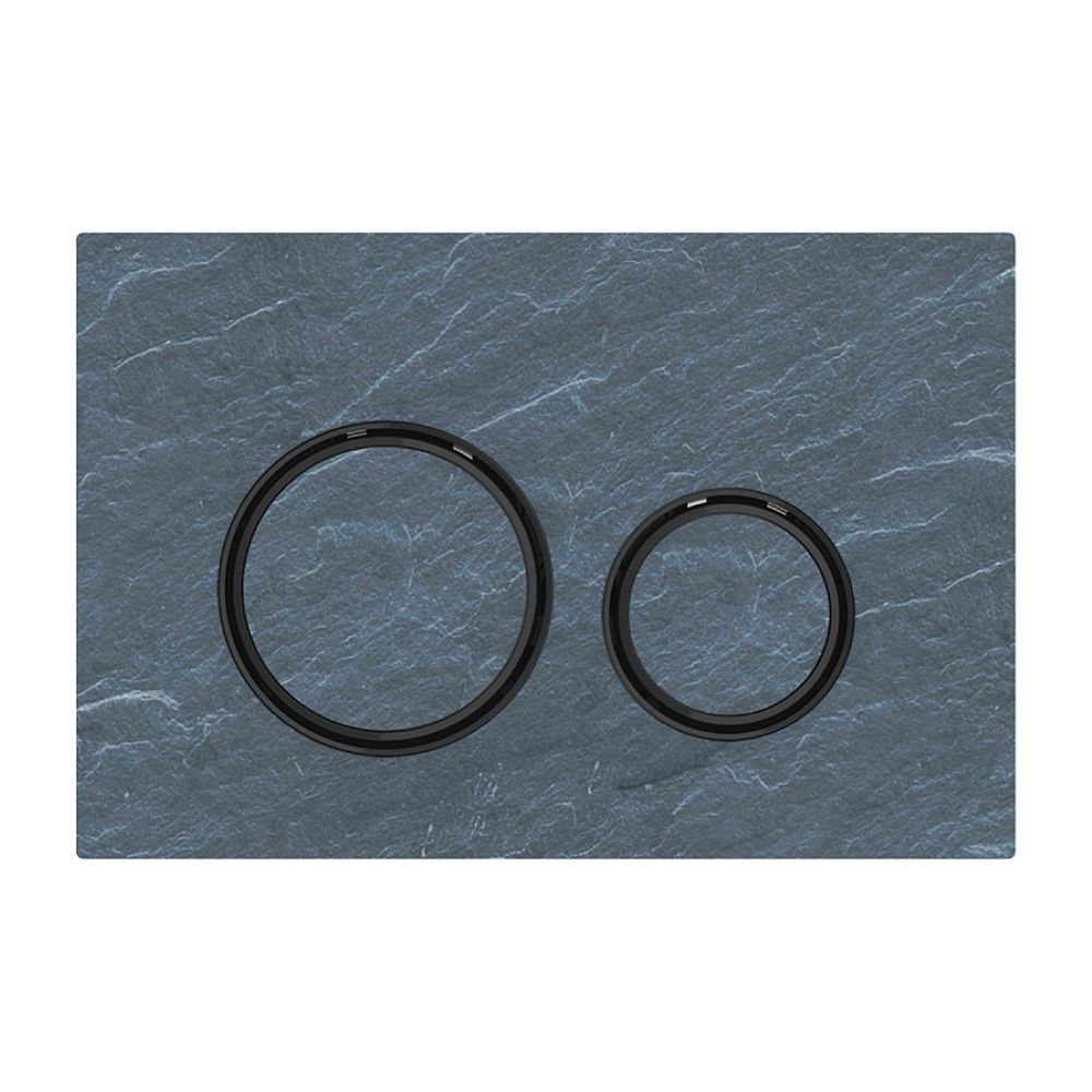 Geberit Sigma 50 (ex Sigma 21) Drückerplatte, 2-Mengen-Spülung, Round, Mustang-Schie... GEBERIT-115651JM1 4025410748607 (Abb. 2)