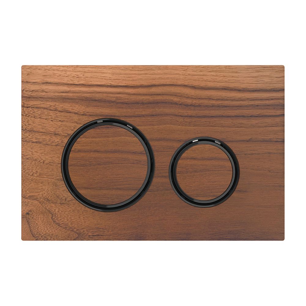 Geberit Sigma 50 (ex Sigma 21) Drückerplatte, 2-Mengen-Spülung, Round, Nussbaum amer... GEBERIT-115651JX1 4025410749239 (Abb. 2)