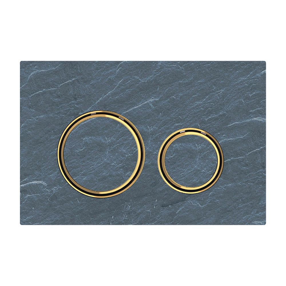 Geberit Sigma 50 (ex Sigma 21) Drückerplatte, 2-Mengen-Spülung, Round, Mustang-Schie... GEBERIT-115652JM1 4025410749246 (Abb. 2)