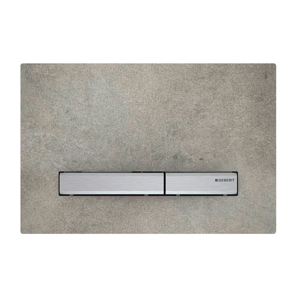 Geberit Sigma 50 Drückerplatte, 2-Mengen-Spülung, Square, Betonoptik, Metallfarbe ve... GEBERIT-115788JV2 4025410758231 (Abb. 2)