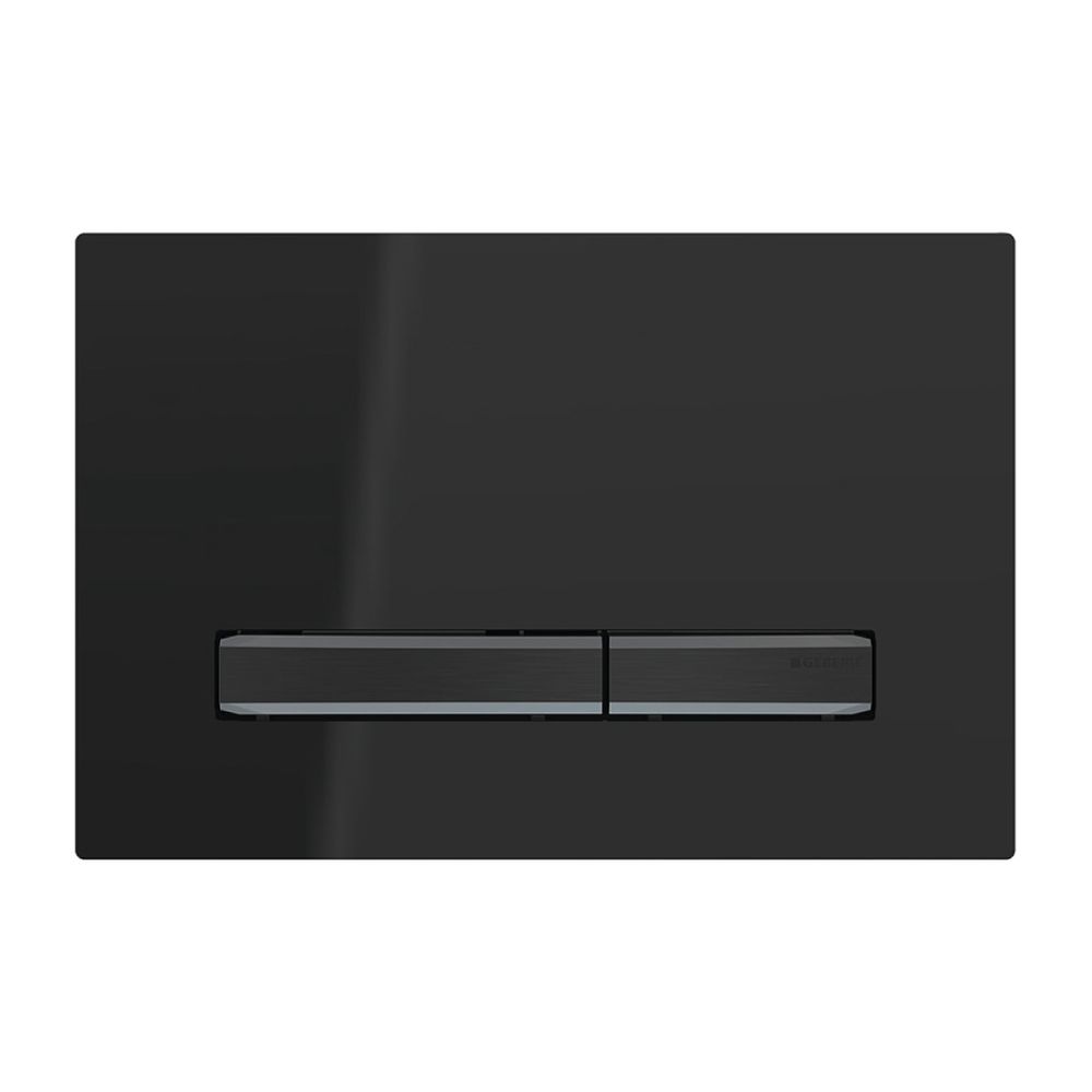 Geberit Sigma 50 Drückerplatte, 2-Mengen-Spülung, Square, Schwarz, Metallfarbe Schwa... GEBERIT-115671DW2 4025410759443 (Abb. 2)