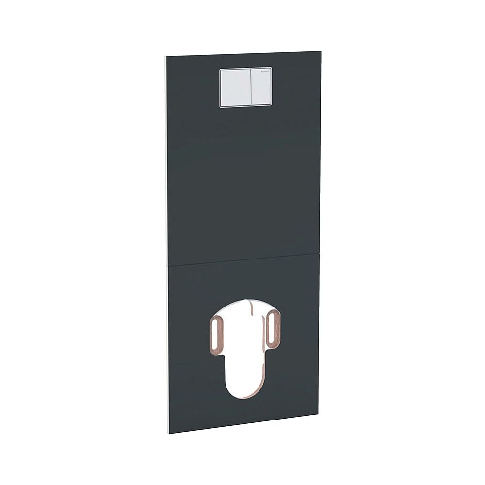 Geberit Drückerplatte für Geberit AquaClean WC-Komplettanlage, Schwarz/Glas... GEBERIT-115328SJ1 4025416656036 (Abb. 1)
