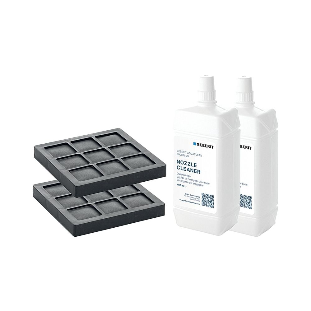 Geberit Set Aktivkohlefilter, Düsenreiniger für Geberit AquaClean 8000plus, WC-Kompl... GEBERIT-240626001 4025416864080 (Abb. 1)