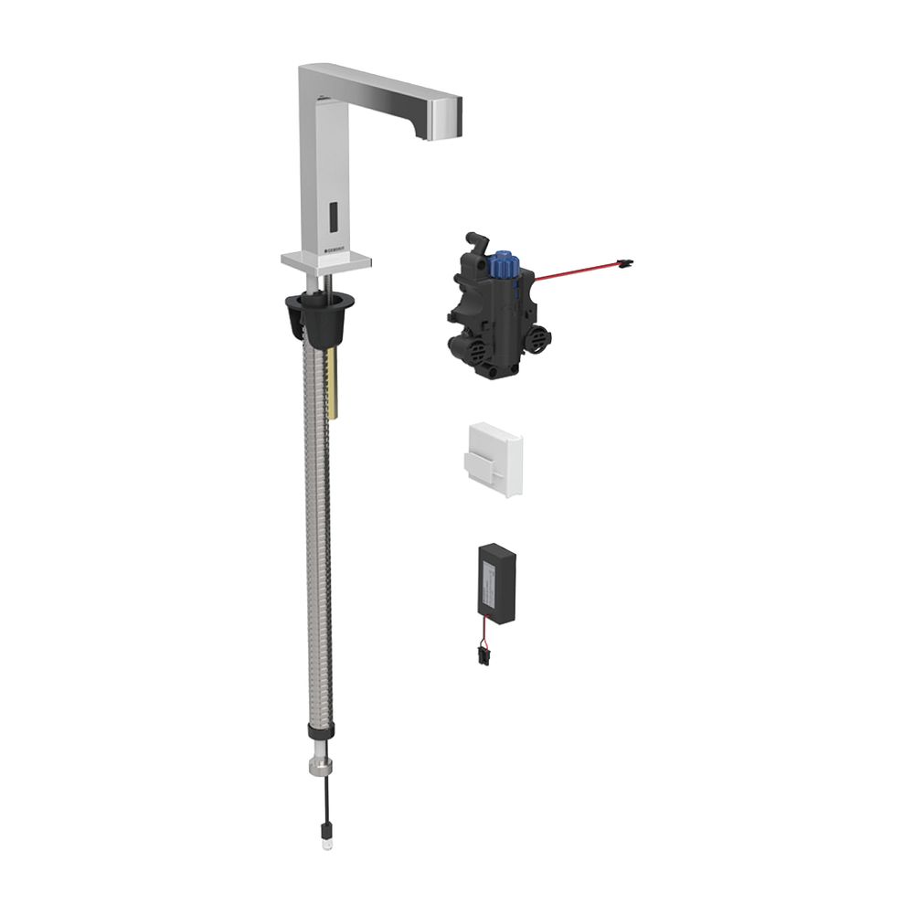 Geberit Brenta Waschtischarmatur Standmontage, Batteriebetrieb, für UP-Funktionsbox ... GEBERIT-116198211 4025410777737 (Abb. 2)