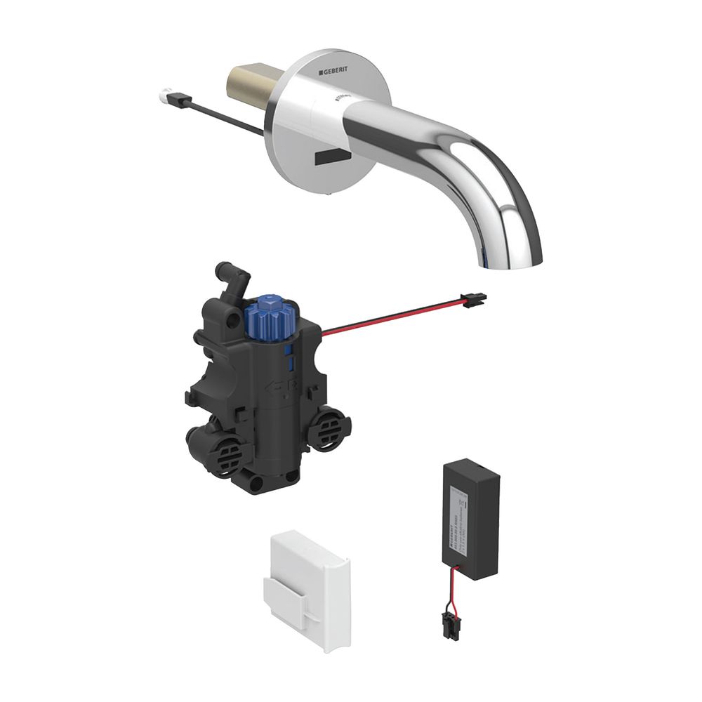 Geberit Piave Waschtischarmatur Wandmontage, Batterie, Thermostatmischer, Länge 22cm... GEBERIT-116288211 4025410777485 (Abb. 2)