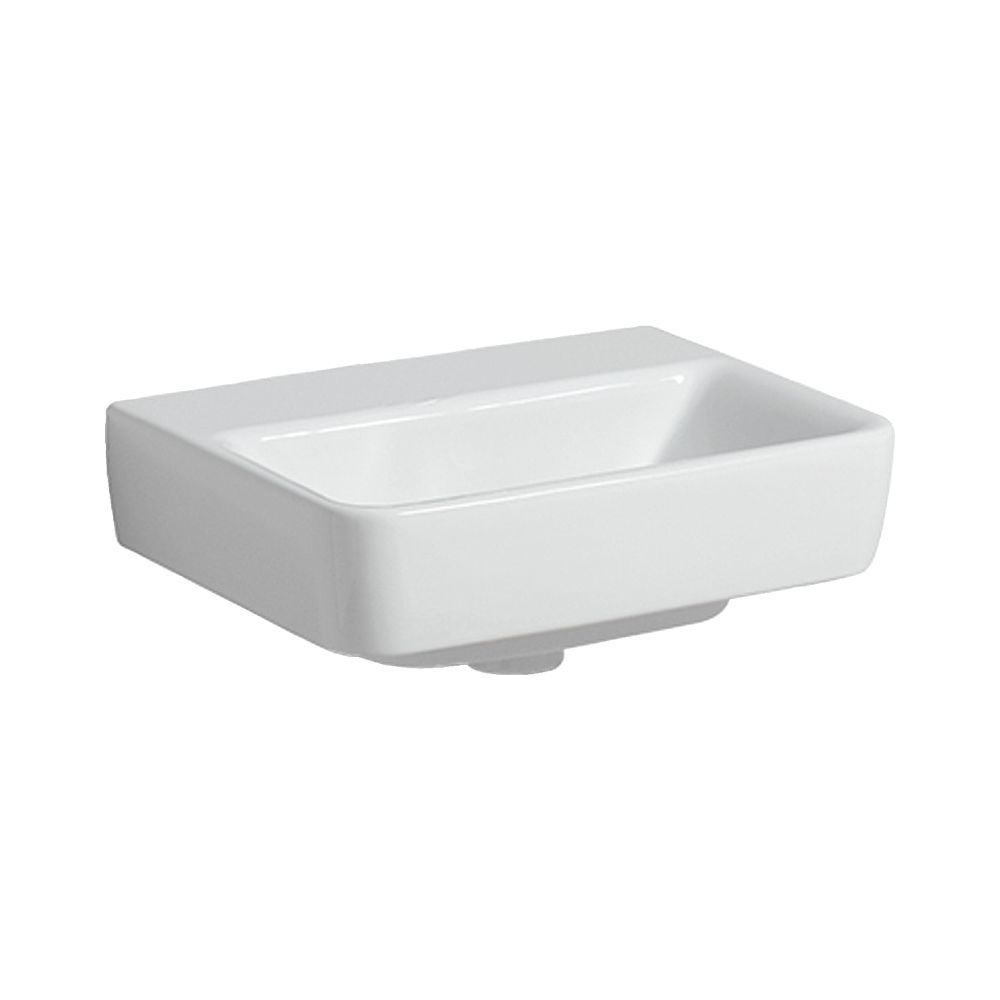 Geberit Renova Plan Handwaschbecken, 45x17x34cm, ohne Hahnloch, ohne Überlauf, Weiß... GEBERIT-501627001 4025410858245 (Abb. 1)