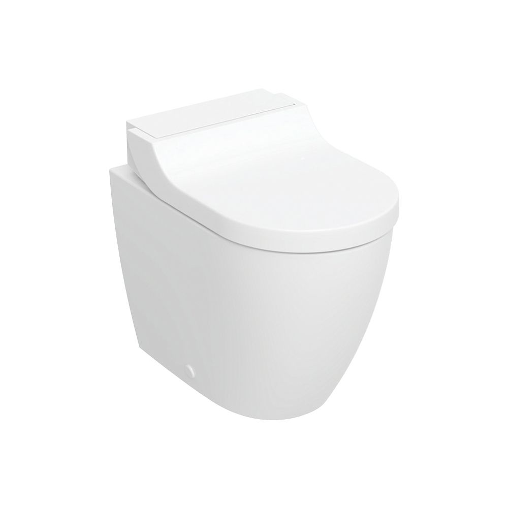 Geberit AquaClean Tuma Comfort WC-Komplettanlage Stand-WC, wandbündig, Weiß/Glas... GEBERIT-146310SI1 4025410677815 (Abb. 2)