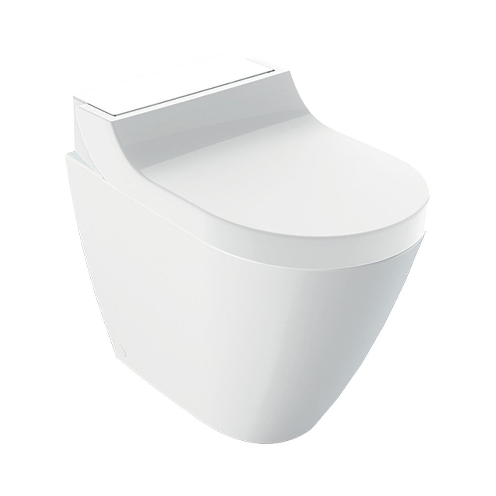 Geberit AquaClean Tuma Comfort WC-Komplettanlage Stand-WC, wandbündig, Weiß/Glas... GEBERIT-146310SI1 4025410677815 (Abb. 1)