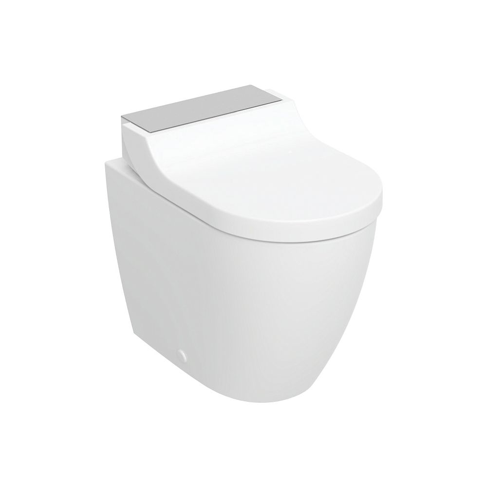 Geberit AquaClean Tuma Comfort WC-Komplettanlage Stand-WC, wandbündig, Edelstahl geb... GEBERIT-146310FW1 4025410758590 (Abb. 2)
