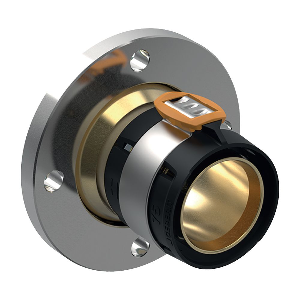 Geberit FlowFit Flansch PN6, mit Presseinheit bleifreie Siliziumbronze, d 75mm, DN 6... GEBERIT-619616001 4025416228776 (Abb. 2)