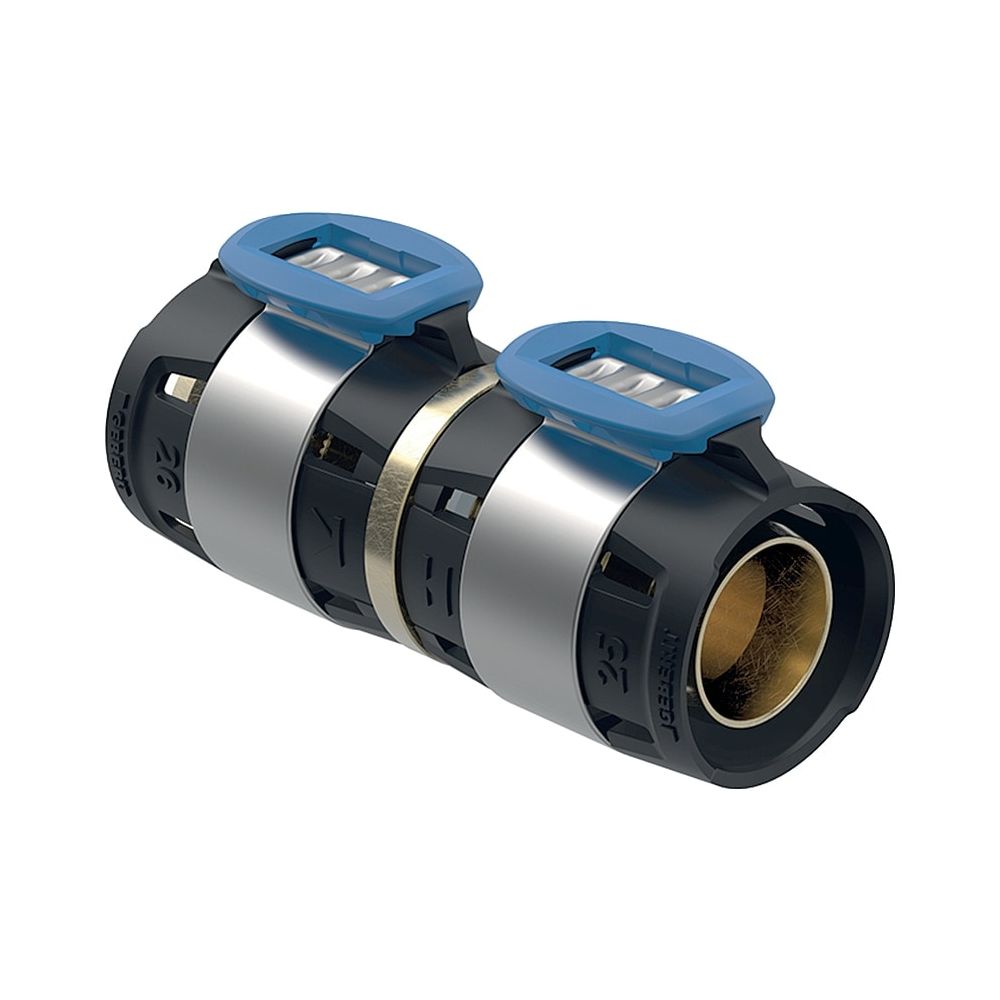 Geberit FlowFit Übergang auf Geberit Mepla bleifreie Siliziumbronze, d 20mm, d1 20mm... GEBERIT-620091001 4025416609681 (Abb. 1)