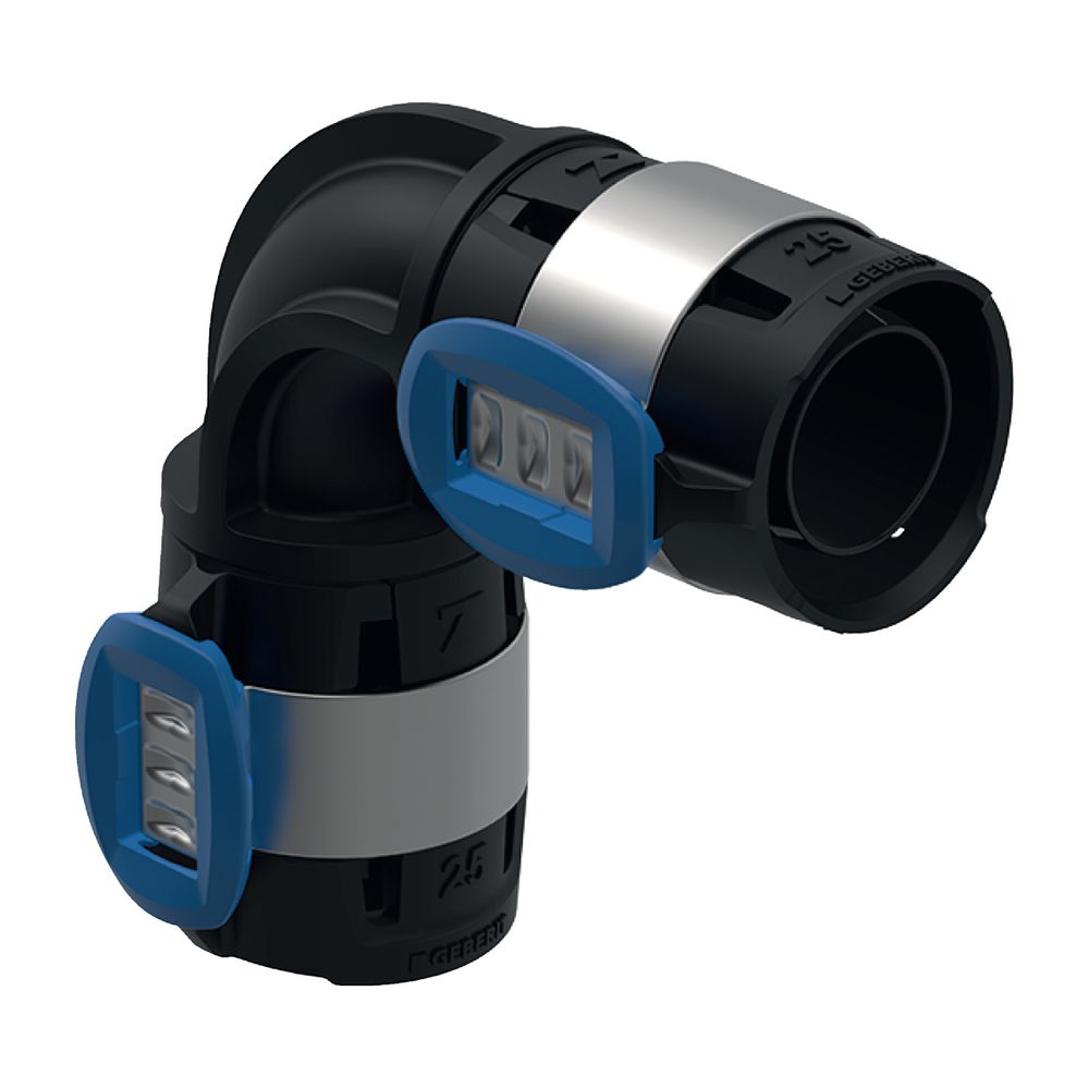 Geberit FlowFit Bogen 90 Grad, Außendurchmesser 40mm, PPSU... GEBERIT-620074001 4025416609339 (Abb. 2)