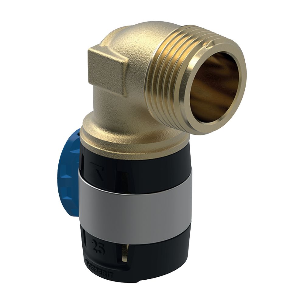 Geberit FlowFit Übergangsbogen 90 Grad mit Außengewinde Bleifreier, d 25mm, R 1″, Ro... GEBERIT-620512001 4025416640219 (Abb. 2)