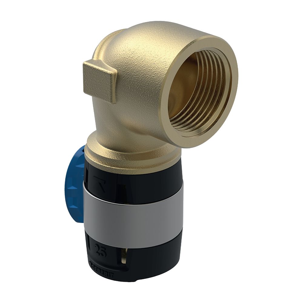 Geberit FlowFit Übergangsbogen 90 Grad mit Innengewinde Bleifreier, d 20mm, Rp 1/2″,... GEBERIT-620541001 4025416641438 (Abb. 2)